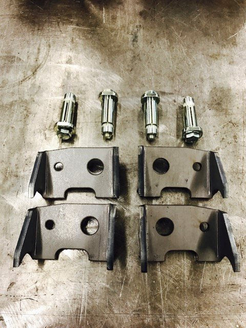 Polaris RZR 2 Seat Rock Slider Mounts (Build Your Own)