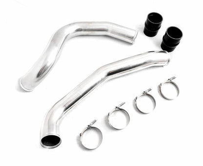 Polished Intercooler Pipe Kit Hot Cold Side For 99.5-03 Ford 7.3L Powerstroke