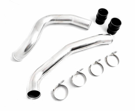 Polished Intercooler Pipe Kit Hot Cold Side For 99.5-03 Ford 7.3L Powerstroke