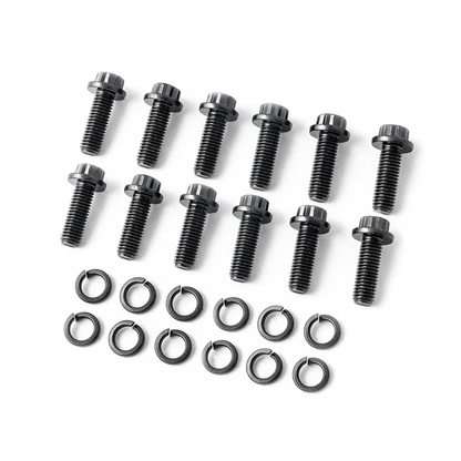 Rudy's 12pt Up Pipe Bolt Set For 01-16 6.6L LBY LLY LBZ LMM LML Duramax Diesel