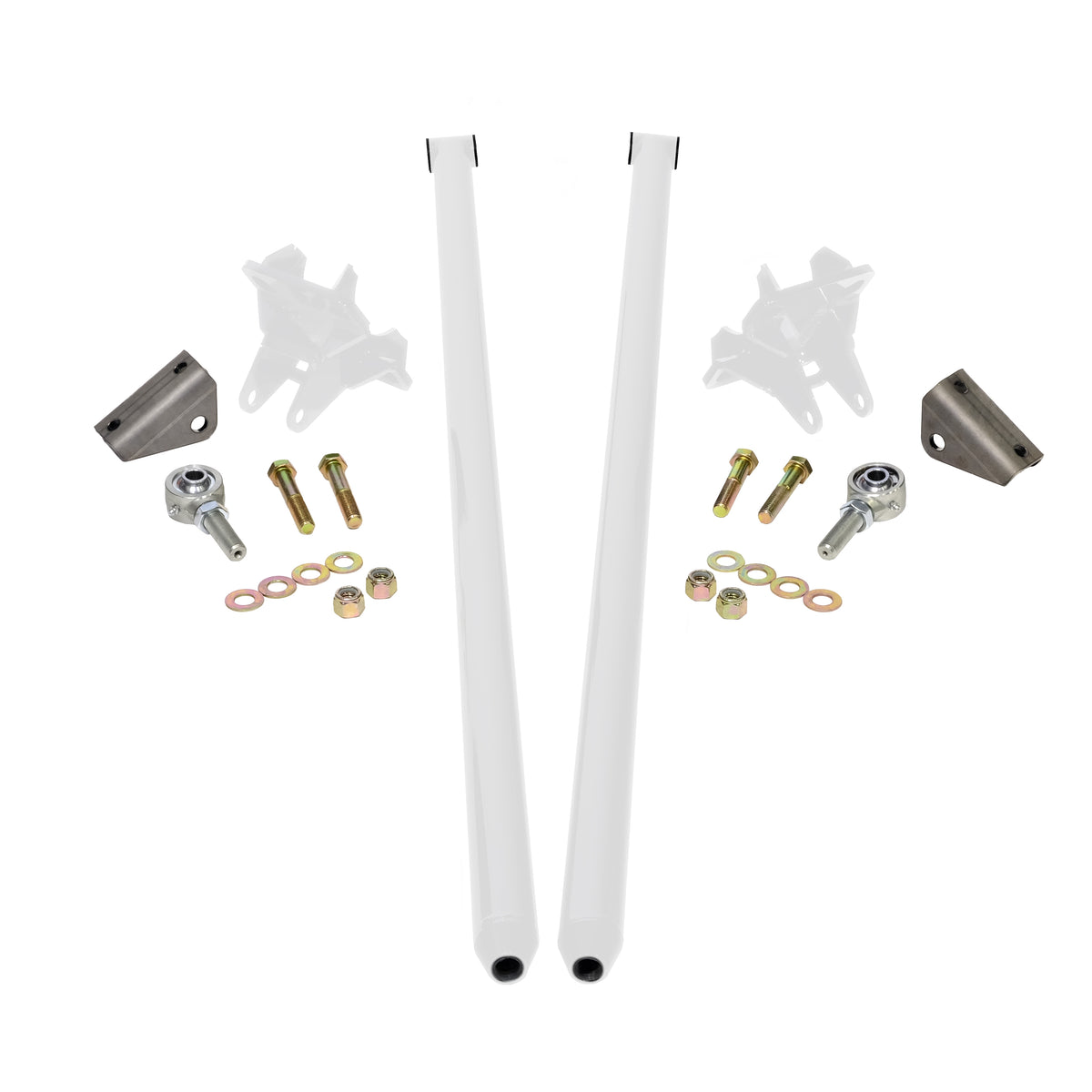 77 Inch Universal Traction Bars For Inline Leafspring 4 Inch Axle HSP Diesel