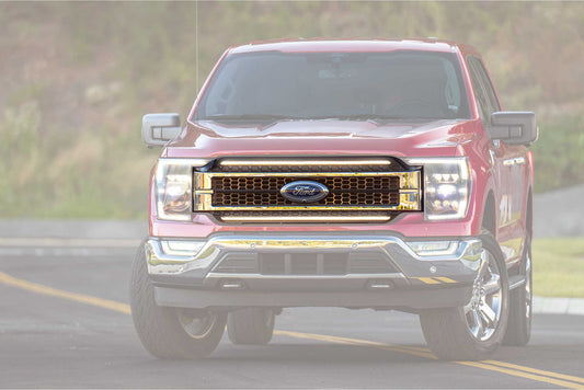 XBG21, XBG22, XBG23, XBG24 LED DRL GRILLE FORD F150 (21+)